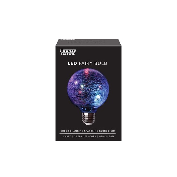Feit Electric 1W Mul Crac Fairy Light FY/G25/RGB/CR/LED - main